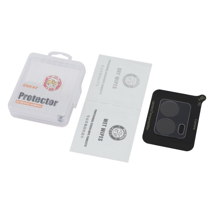 For Motorola Moto G 5G 2023 / G53 5G ENKAY Hat-Prince 9H Rear Camera Lens Tempered Glass Film(Transparent)