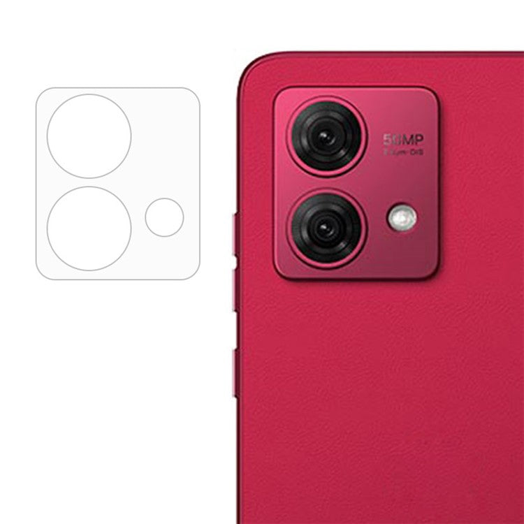 For Motorola Moto G84 ENKAY Hat-Prince 9H Rear Camera Lens Tempered Glass Film(Transparent)