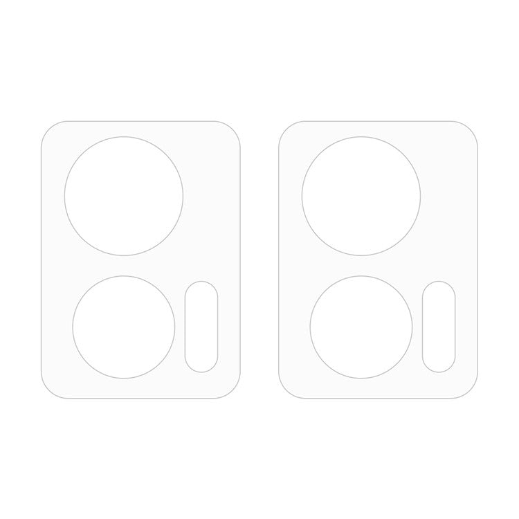 For Motorola Moto Edge 30 Neo 2pcs ENKAY Hat-Prince 9H Rear Camera Lens Tempered Glass Film(Transparent)
