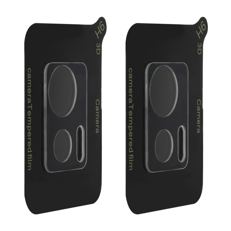 For Motorola Moto Edge 30 Neo 2pcs ENKAY Hat-Prince 9H Rear Camera Lens Tempered Glass Film(Transparent)