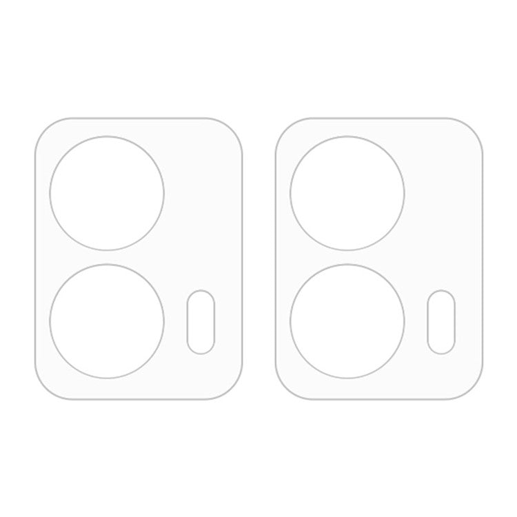 For Motorola Moto G 5G 2023 / G53 5G 2pcs ENKAY Hat-Prince 9H Rear Camera Lens Tempered Glass Film(Transparent)