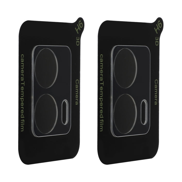 For Motorola Moto G 5G 2023 / G53 5G 2pcs ENKAY Hat-Prince 9H Rear Camera Lens Tempered Glass Film(Transparent)