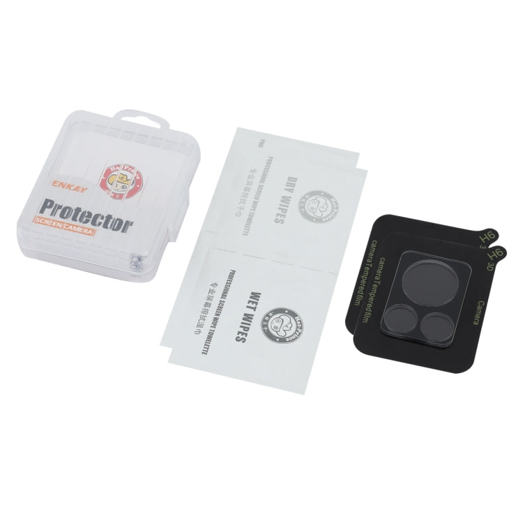 For Motorola Moto X30 Pro 2pcs ENKAY Hat-Prince 9H Rear Camera Lens Tempered Glass Film(Transparent)