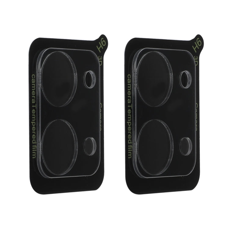 For Honor Play7T 2pcs ENKAY 9H Rear Camera Lens Tempered Glass Film(Transparent)