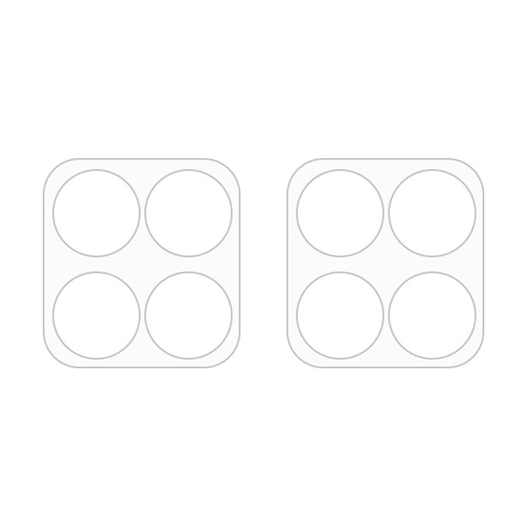 For Honor X6a 2023 2pcs ENKAY 9H Rear Camera Lens Tempered Glass Film(Transparent)