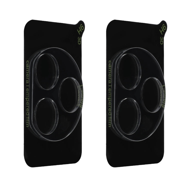 For Honor X50i+ 2pcs ENKAY 9H Rear Camera Lens Tempered Glass Film(Transparent)