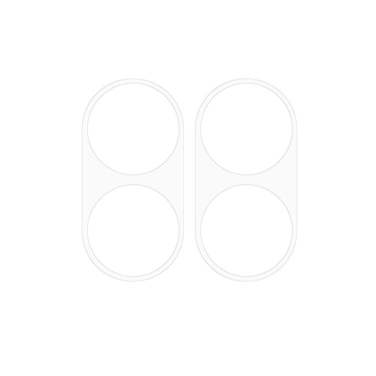 For OPPO A58 4G 2pcs ENKAY 9H Rear Camera Lens Tempered Glass Film(Transparent)