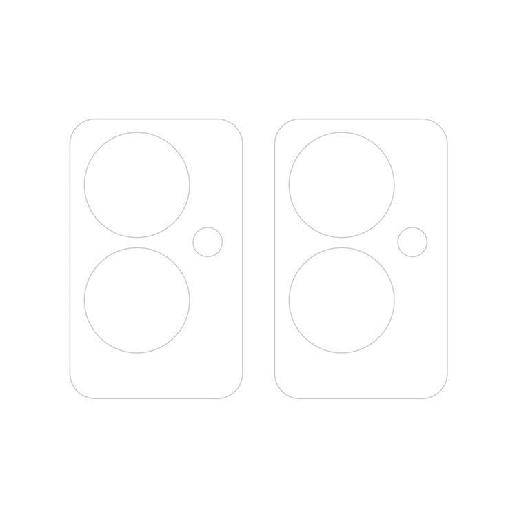 For OPPO Reno11 F / F25 Pro 2pcs ENKAY 9H Rear Camera Lens Tempered Glass Film(Transparent)
