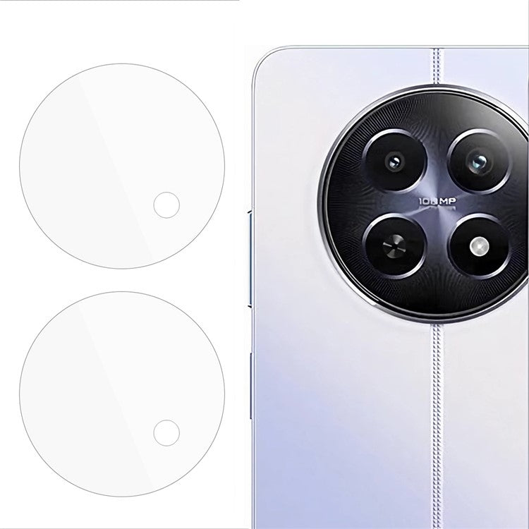 For Realme 12 2pcs ENKAY 9H Rear Camera Lens Tempered Glass Film(Transparent)