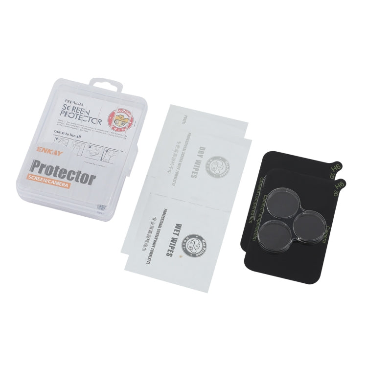 For Realme C53 India 2pcs ENKAY 9H Rear Camera Lens Tempered Glass Film(Transparent)