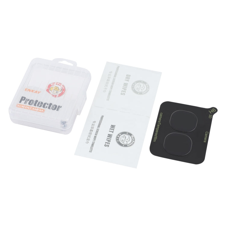 For vivo iQOO Neo9 / Neo9 Pro ENKAY Hat-Prince 9H Rear Camera Lens Tempered Glass Film(Transparent)