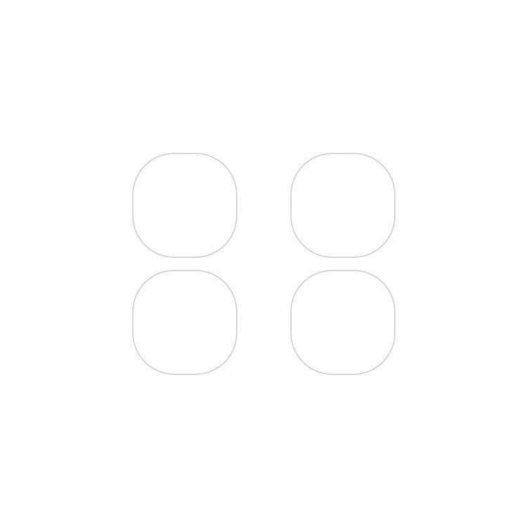 For vivo iQOO Neo9 / Neo9 Pro 2pcs ENKAY Hat-Prince 9H Rear Camera Lens Tempered Glass Film(Transparent)