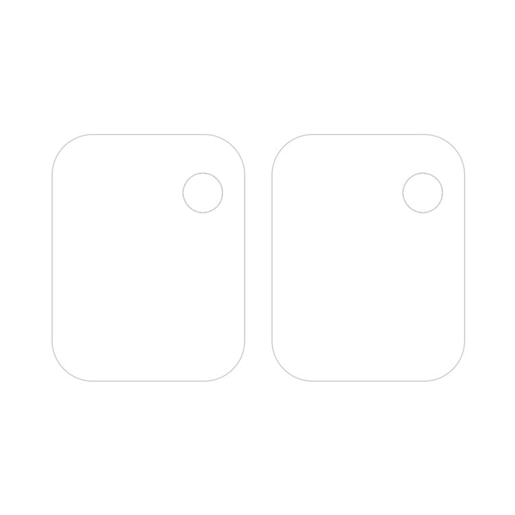 For vivo Y100i 2pcs ENKAY Hat-Prince 9H Rear Camera Lens Tempered Glass Film(Transparent)