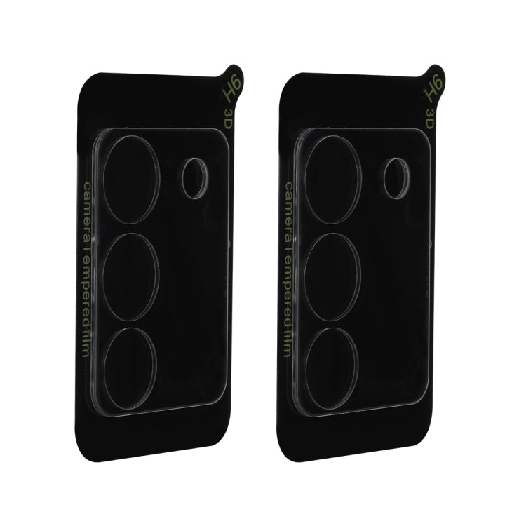 For vivo Y200 5G / V29e Global 2pcs ENKAY Hat-Prince 9H Rear Camera Lens Tempered Glass Film(Transparent)