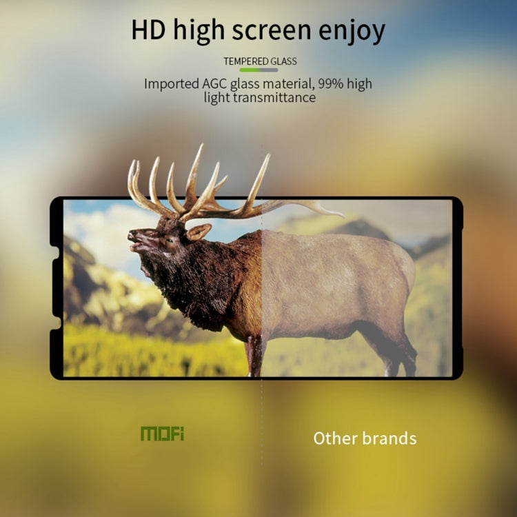 For Sony Xperia 1 VI MOFI 9H 2.5D Full Screen Tempered Glass Film(Black)