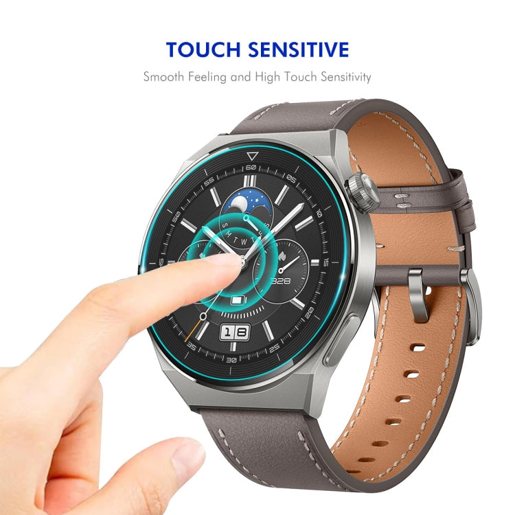 For Garmin Forerunner 165 / 165 Music 5pcs ENKAY Hat-Prince 0.2mm 9H Tempered Glass Screen Protector Watch Film