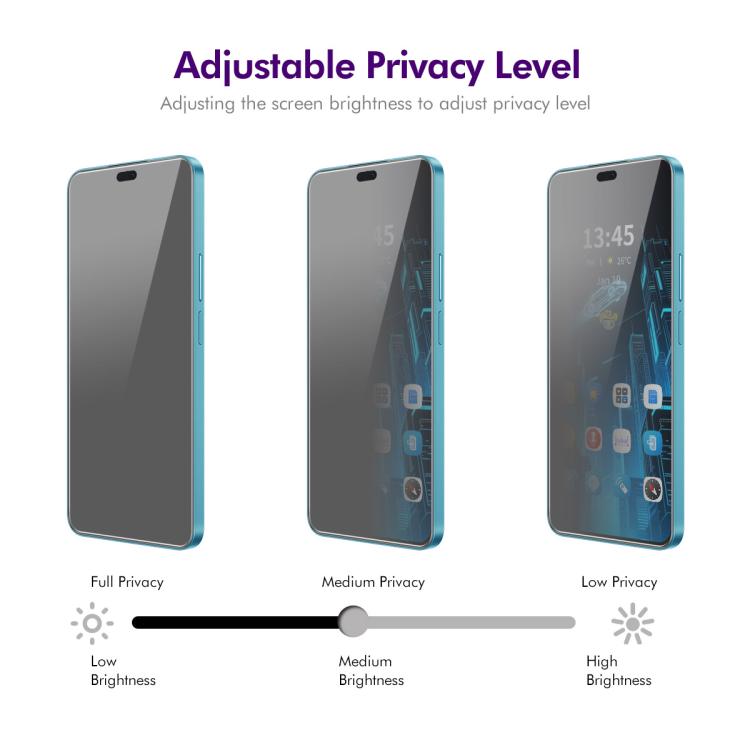 For Honor 400 Lite Global ENKAY Hat-Prince 28 Degree Anti-peeping Privacy Tempered Glass Film