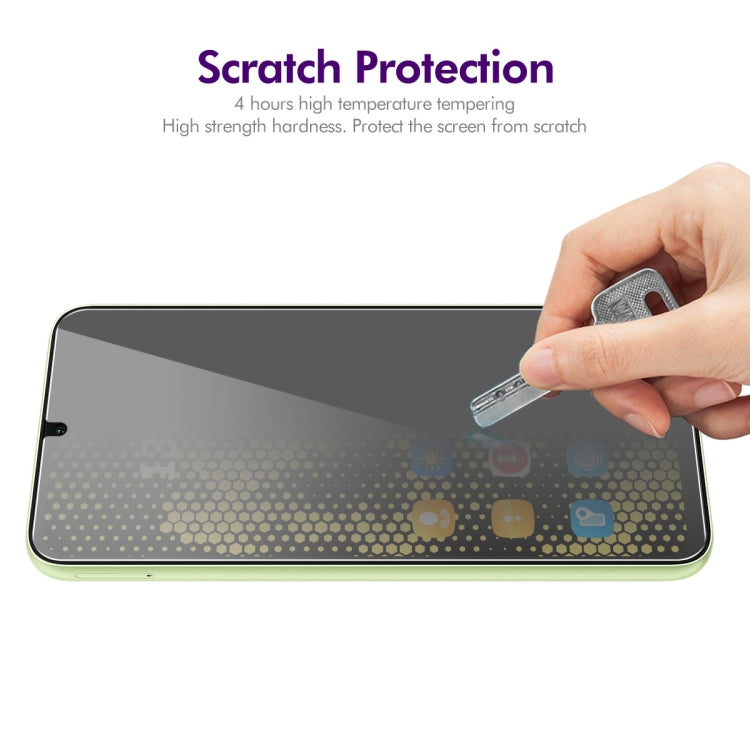 For Realme Note 50 4G 2pcs ENKAY Hat-Prince 28 Degree Anti-peeping Privacy Tempered Glass Film