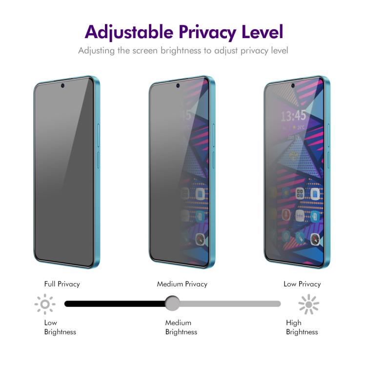 For Honor 400 Global ENKAY Hat-Prince 28 Degree Anti-peeping Privacy Silk Print Tempered Glass Film