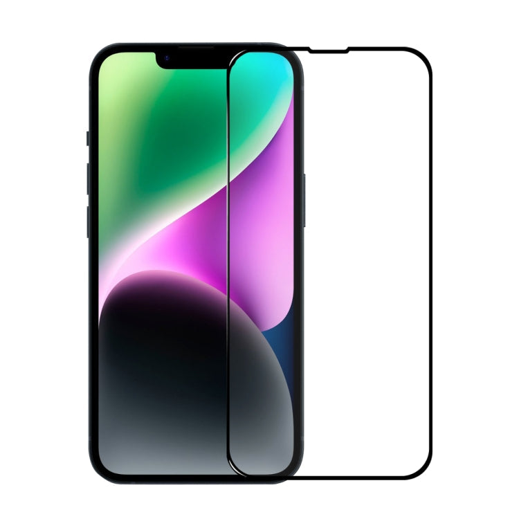 For iPhone 14 Plus NORTHJO 2pcs A++ Tempered Glass Film with Installation Frame