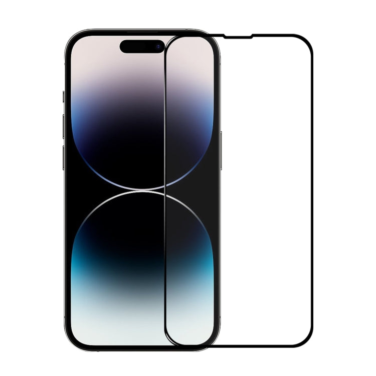 For iPhone 14 Pro NORTHJO 2pcs A++ Tempered Glass Film with Installation Frame