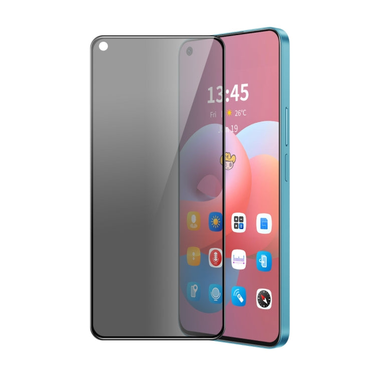 For Realme GT2 Pro ENKAY Hat-Prince 28 Degree Anti-peeping Privacy Silk Print Tempered Glass Film