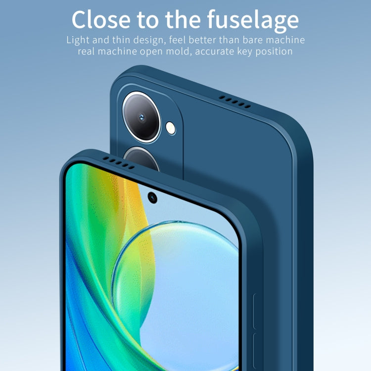 For vivo Y03 / Y18 PINWUYO Sense Series Liquid Silicone TPU Phone Case(Green)