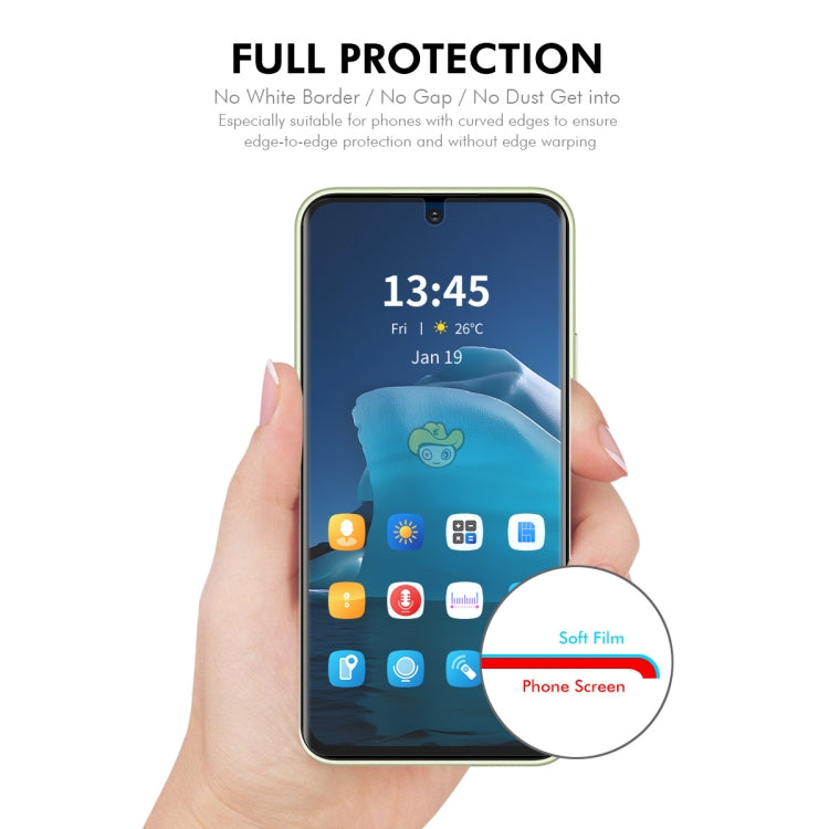 For Motorola Moto G84 2pcs ENKAY Full Full Glue Coverage Soft Explosion-proof Hydrogel Film