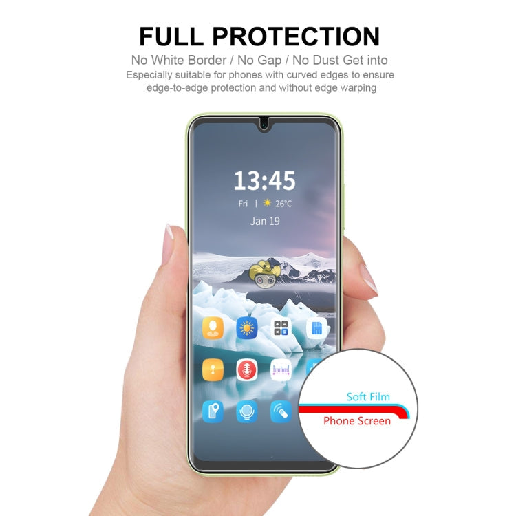 For vivo Y100 Global 5pcs ENKAY Hat-Prince Full Glue Coverage Soft Explosion-proof Hydrogel Film