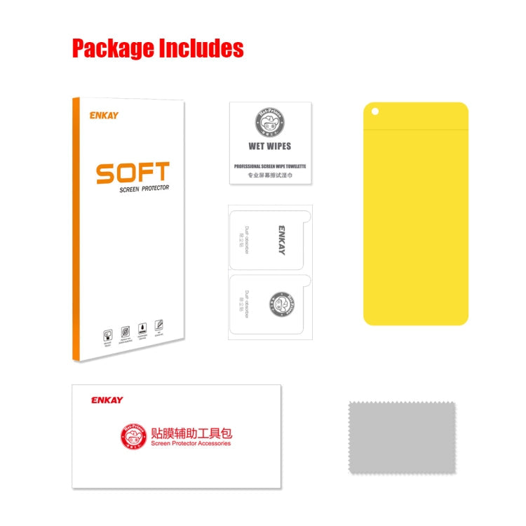 For OPPO Reno7 SE ENKAY Hat-Prince Full Glue Coverage Soft Explosion-proof Hydrogel Film