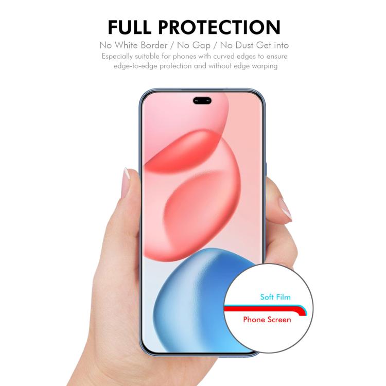 For Honor 200 Pro ENKAY Hat-Prince Full Glue Coverage Soft Explosion-proof Hydrogel Film