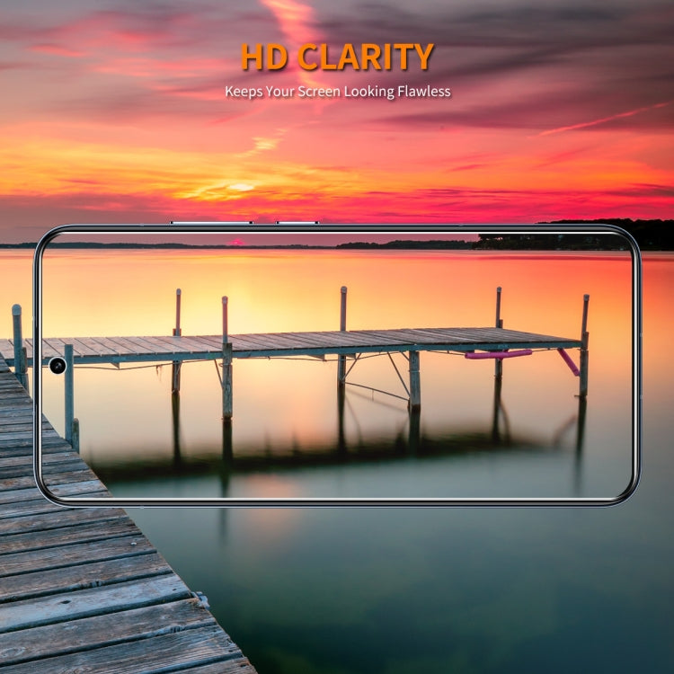 For Google Pixel 9 Pro 10pcs ENKAY 9H Big Arc Edge High Aluminum-silicon Tempered Glass Film