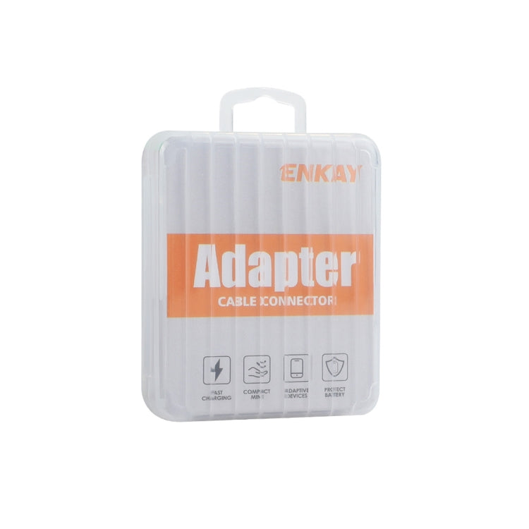 ENKAY ENK-AT119 Aluminium Alloy Male USB 3.0 to Female Type-C Data Adapter Converter Support Fast Charging(Green)