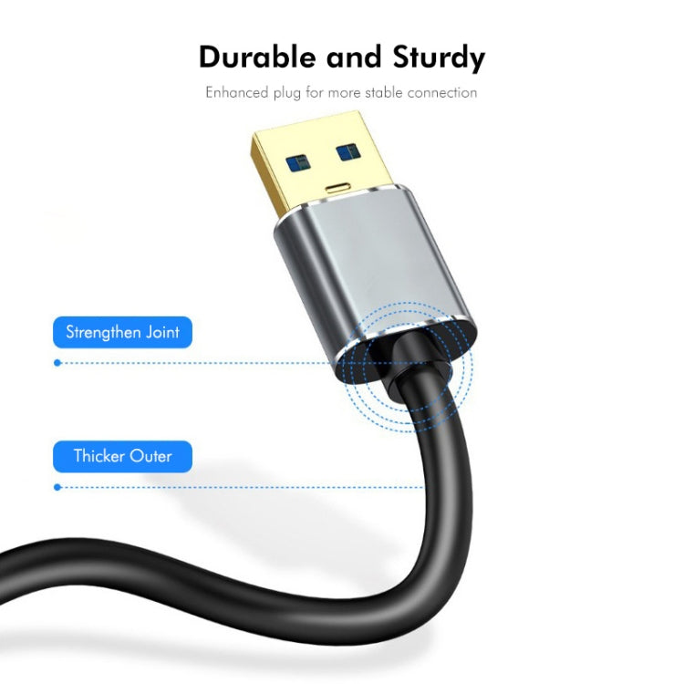 ENKAY USB 3.1 Type-C to USB 3.0 Micro B 10Gbps Data Camera Hard Drive Cable, Length:0.25m