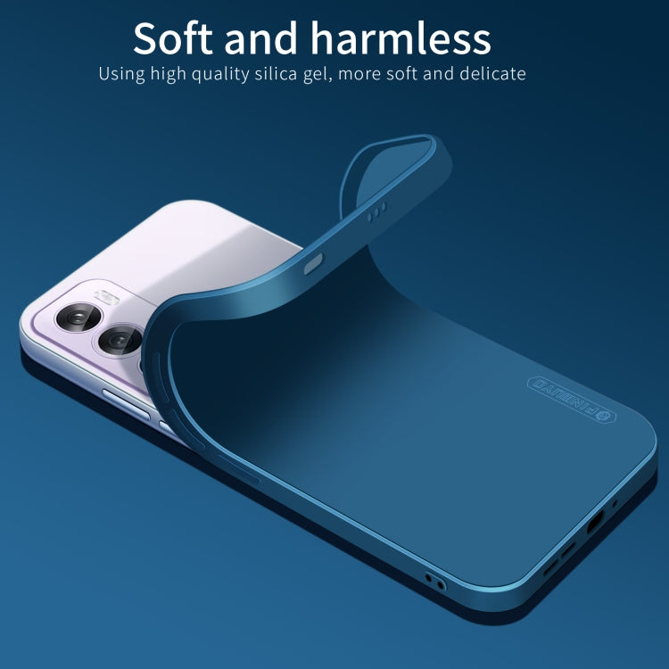 For OPPO Reno12 Global PINWUYO Sense Series Liquid Silicone TPU Phone Case(Black)
