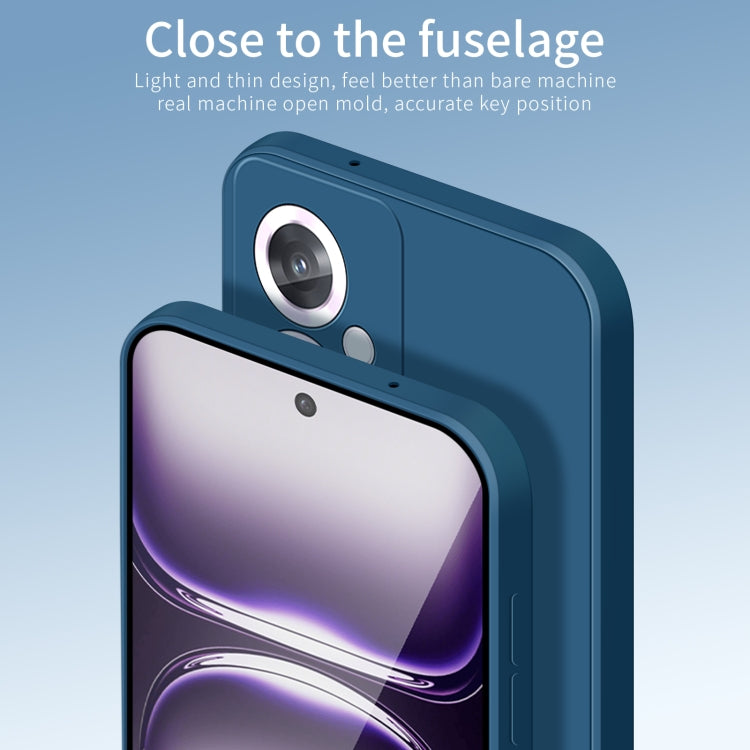 For OPPO Reno11 F PINWUYO Sense Series Liquid Silicone TPU Phone Case(Green)
