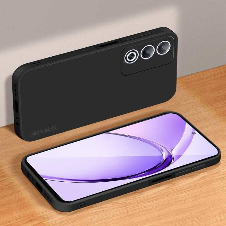 For OPPO A3 Pro Global PINWUYO Sense Series Liquid Silicone TPU Phone Case(Black)