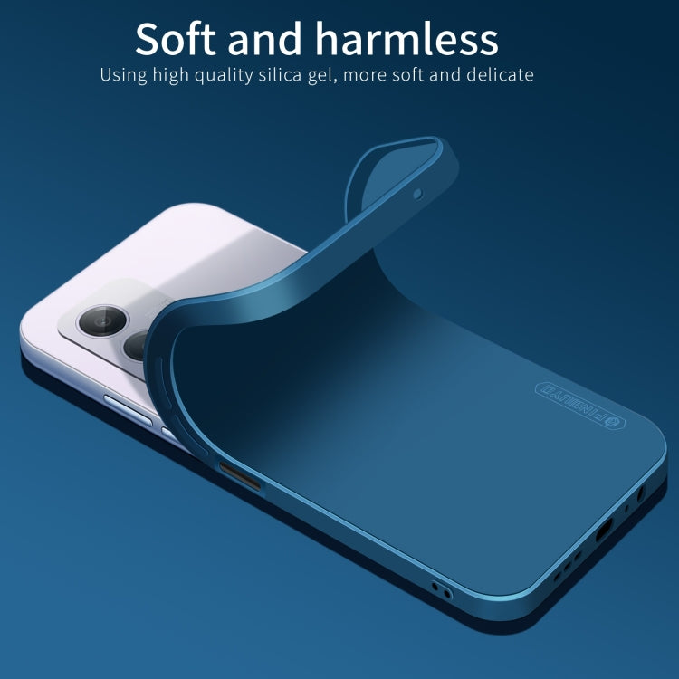For OPPO A3 Pro Global PINWUYO Sense Series Liquid Silicone TPU Phone Case(Black)