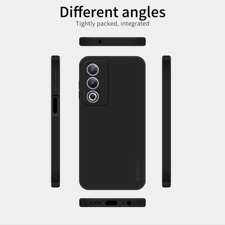 For OPPO A3 Pro Global PINWUYO Sense Series Liquid Silicone TPU Phone Case(Black)