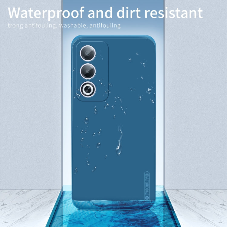 For OPPO A3 Pro Global PINWUYO Sense Series Liquid Silicone TPU Phone Case(Blue)