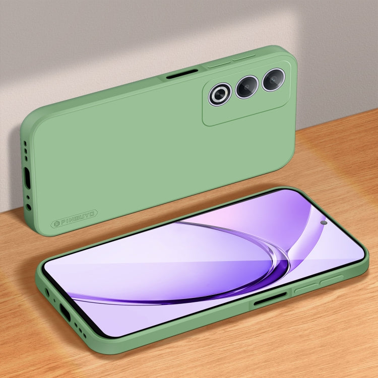 For OPPO A3 Pro Global PINWUYO Sense Series Liquid Silicone TPU Phone Case(Green)
