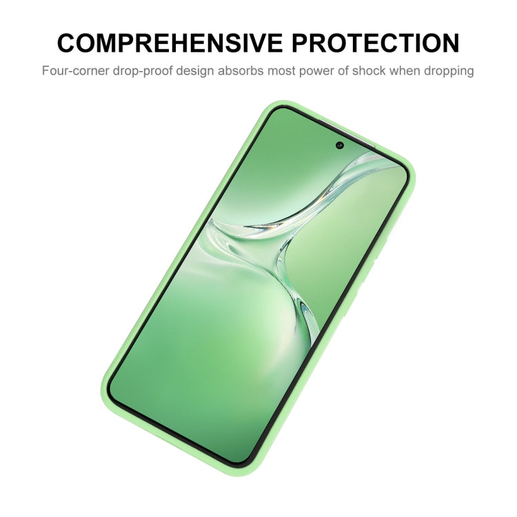 For OPPO K12x ENKAY Liquid Silicone Soft Shockproof Phone Case(Dark Blue)