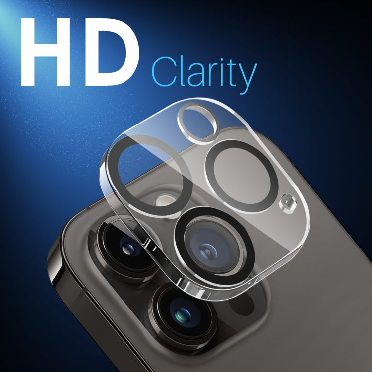 For iPhone 14 Pro / 14 Pro Max NORTHJO Camera Lens Protector 3D Night Shot Tempered Glass Film(Black)