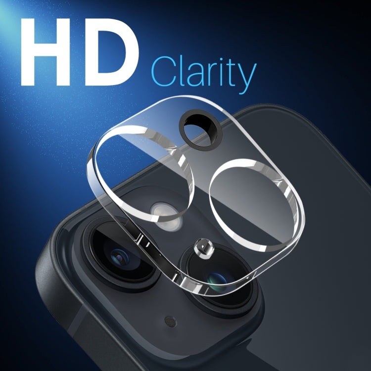 For iPhone 14 / 14 Plus NORTHJO Camera Lens Protector 3D HD Tempered Glass Film(Clear)