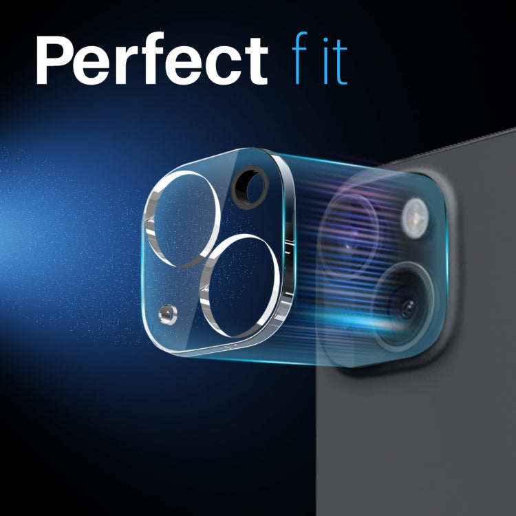 For iPhone 14 / 14 Plus NORTHJO Camera Lens Protector 3D HD Tempered Glass Film(Clear)