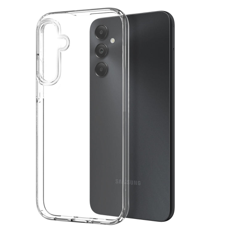 For Samsung Galaxy A05s 4G NORTHJO 3 in 1 TPU Phone Case with Screen Protector and Lens Film(Transparent)