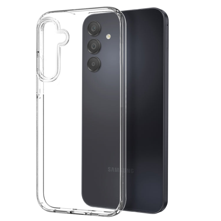 For Samsung Galaxy A16 5G NORTHJO 3 in 1 TPU Phone Case with Screen Protector and Lens Film(Transparent)