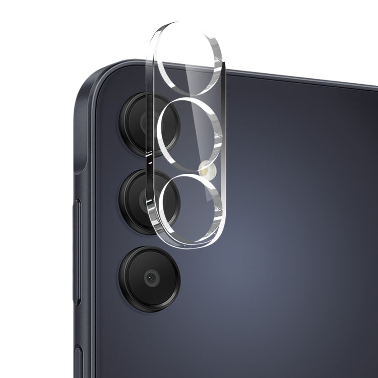 For Samsung Galaxy A16 5G NORTHJO 3 in 1 TPU Phone Case with Screen Protector and Lens Film(Transparent)