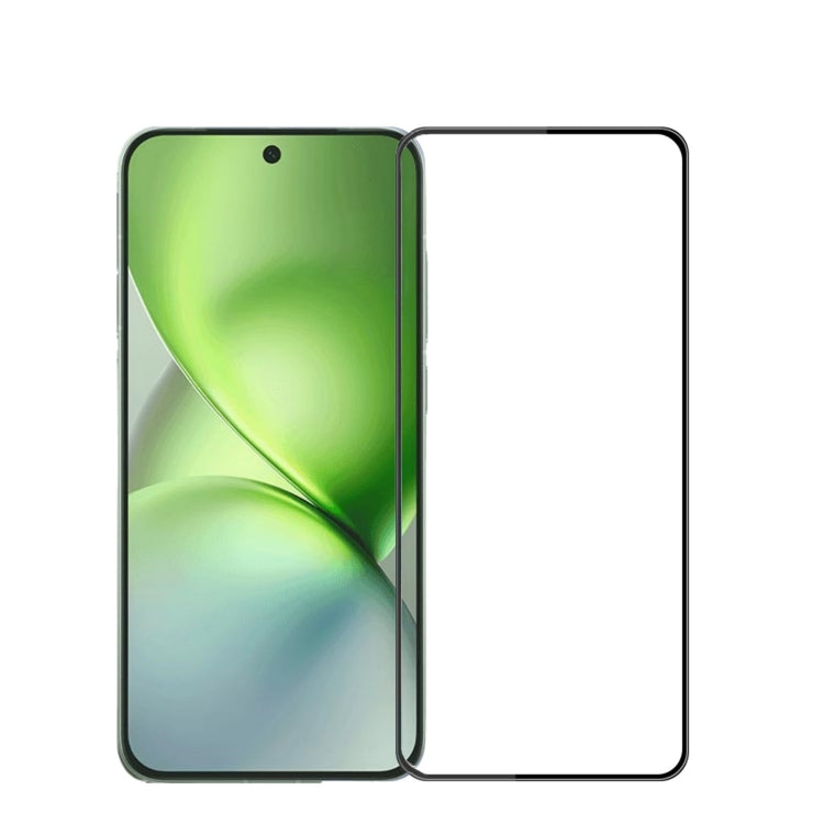 For vivo X200 Pro mini PINWUYO 9H 3D Curved Full Screen Explosion-proof Tempered Glass Film(Black)