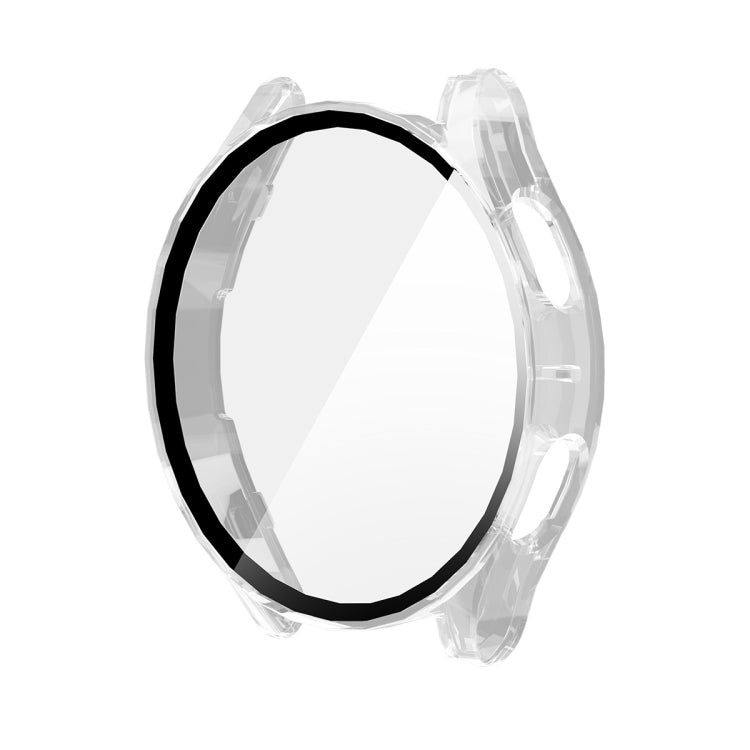 For Samsung Galaxy Watch7 40mm ENKAY Hat-Prince Full Coverage PC + Tempered Glass Film Integrated Watch Case(Transparent)